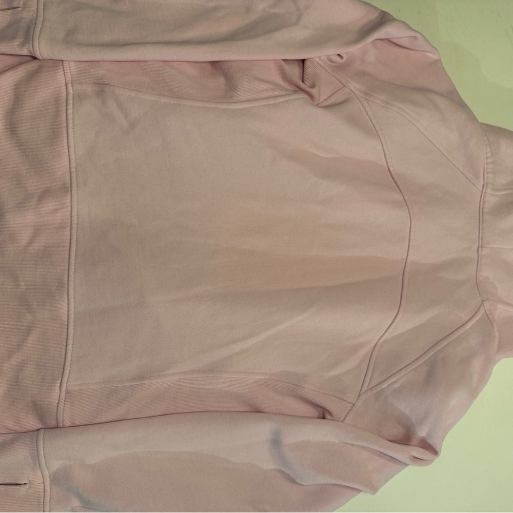 Lululemon Scuba Full Zip Hoodie. New without tags. Size 12. Pink - Picture 8 of 9